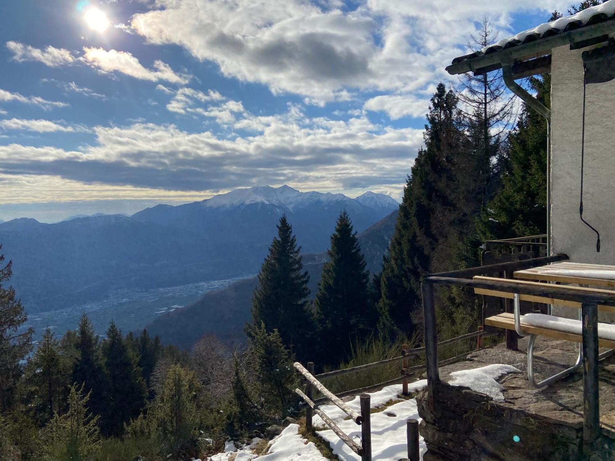 Do-Minus Boutique Home & Private Spa Ca Pedrot Mountain Cottage Monte Carasso Eksteriør bilde